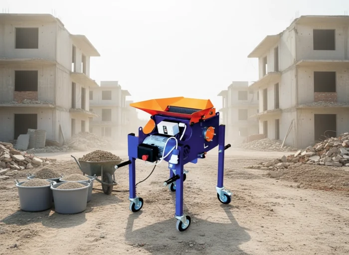 Concasor pentru beton Crunchy electric 230V/380V - imagine 2