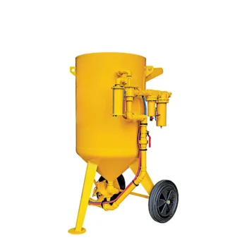 masina de sablare cu comanda manuala